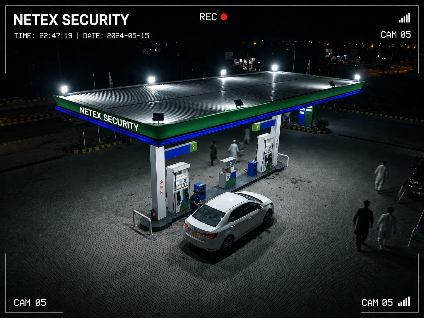 Convenience Stores and Gas Stations monitored by Netex Security